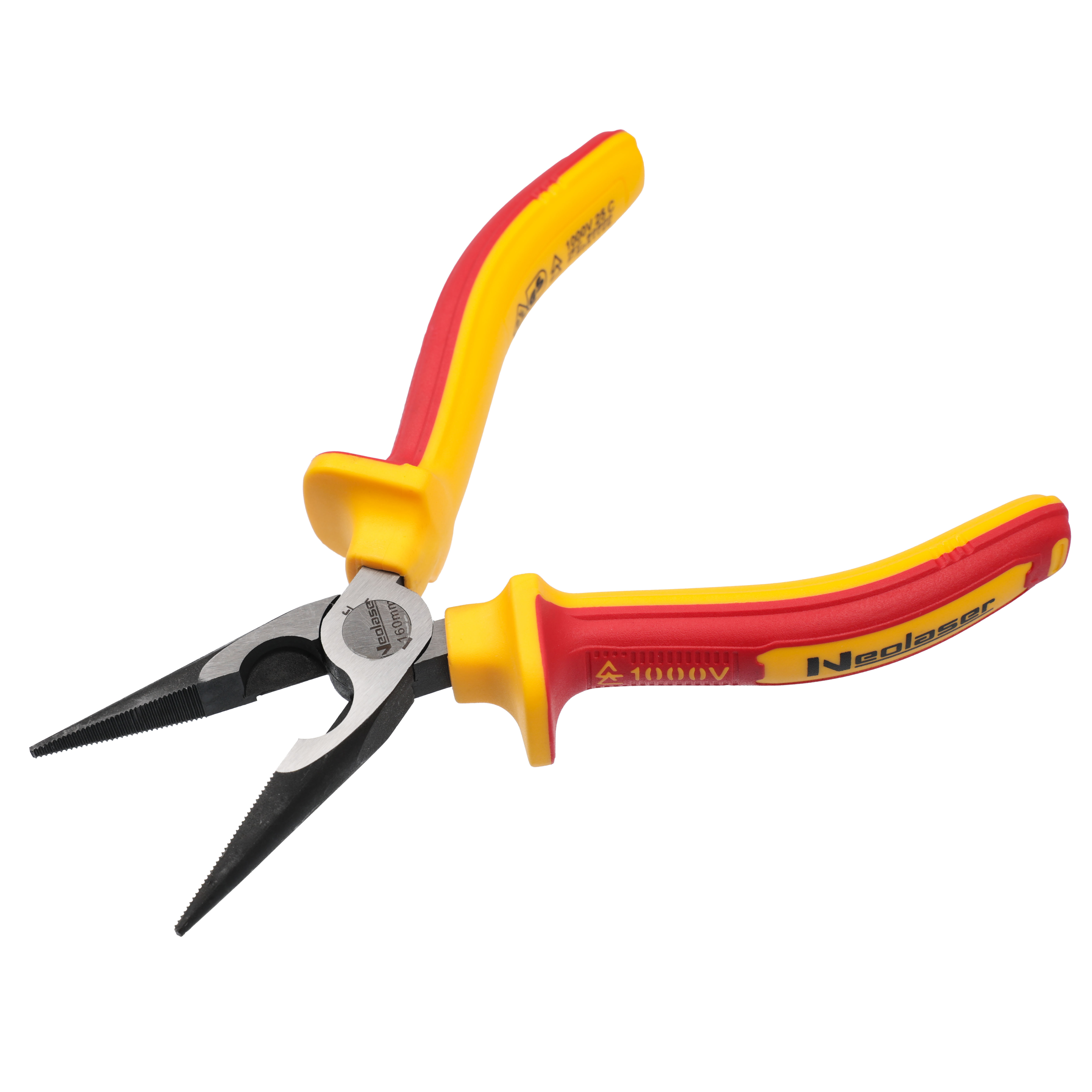 Изображение товара Длинногубцы диэлектрические Neolaser NLH2200 160 мм для электромонтажных работ