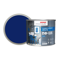 Изображение товара Эмаль Ореол Premium ПФ-115 глянцевая цвет синий 2.2 кг