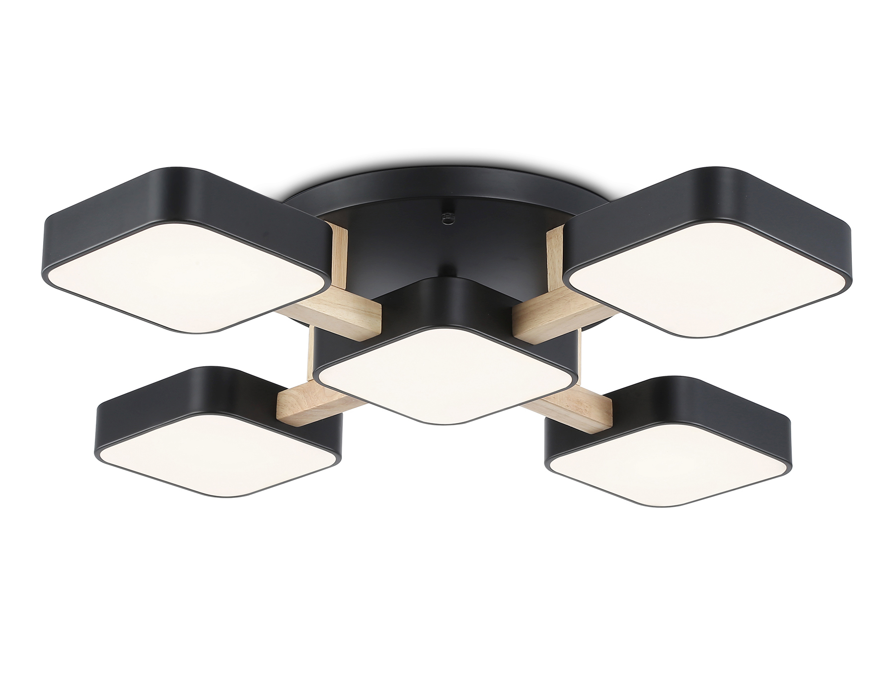 Изображение товара Люстра потолочная светодиодная Ambrella light Comfort Fl4883 30 м² черный