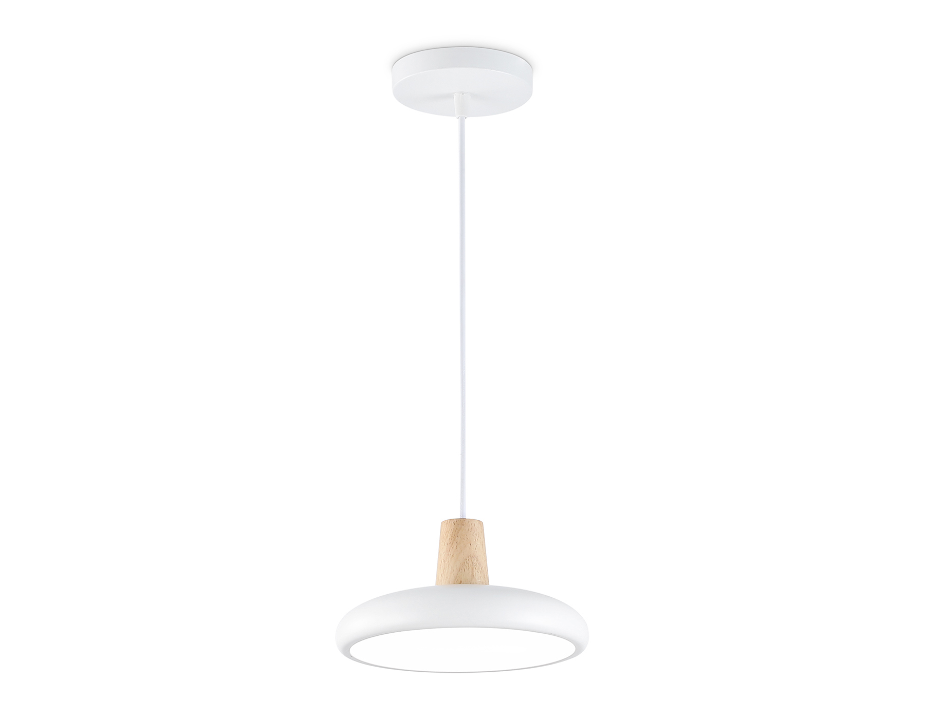 Изображение товара Светильник подвесной светодиодный Ambrella light Comfort Fl4838 белый