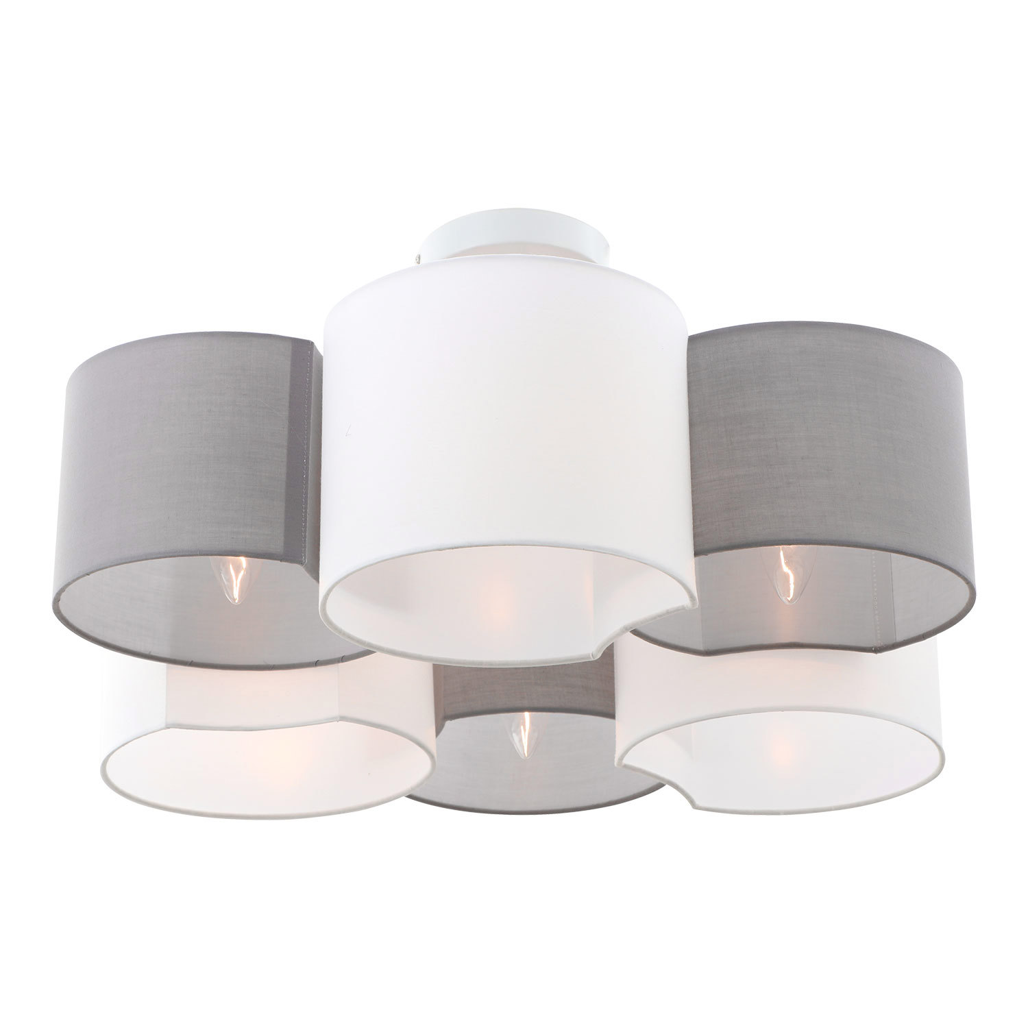 Изображение товара Люстра потолочная Люссоле Levy Sy2398 6 ламп 12 м² цвет белый