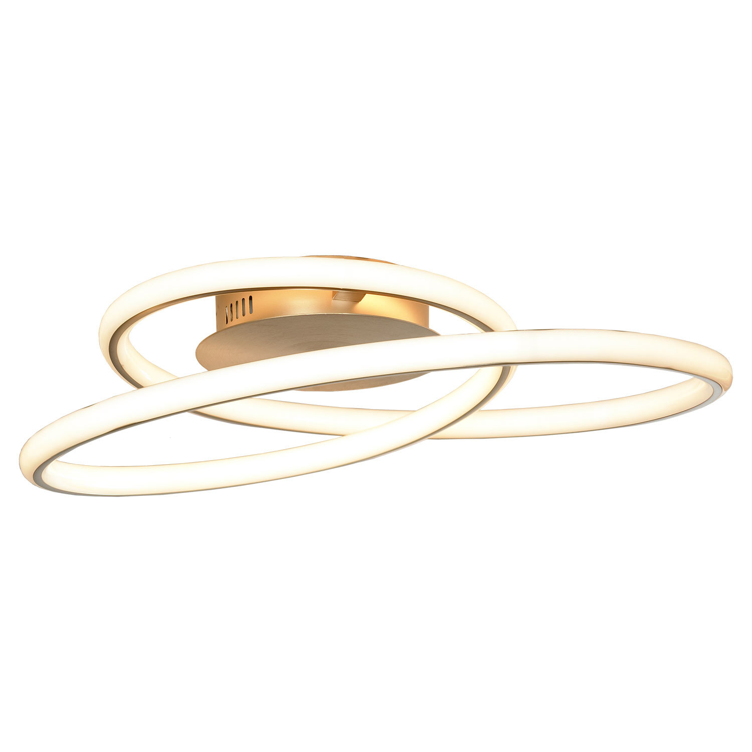 Изображение товара Люстра потолочная светодиодная Люссоле Ingersoll SY6438 29м² теплый белый серый цвет