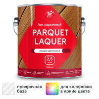 Изображение товара Лак паркетный Parade Parquet Laquer матовый бесцветный 2.5 л Изображение товара Лак паркетный Parade Parquet Laquer матовый бесцветный 2.5 л