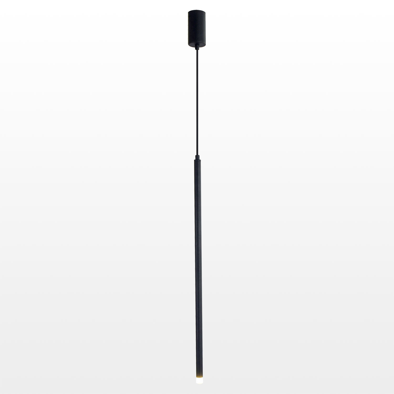 Изображение товара Светильник подвесной светодиодный Люссоле Sy2007 5 м² теплый белый свет цвет черный