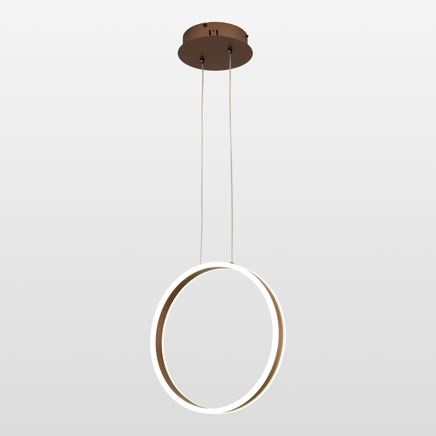 Изображение товара Подвесной светильник Люссоле Grant SY2917 15 м² нейтральный белый свет коричневый