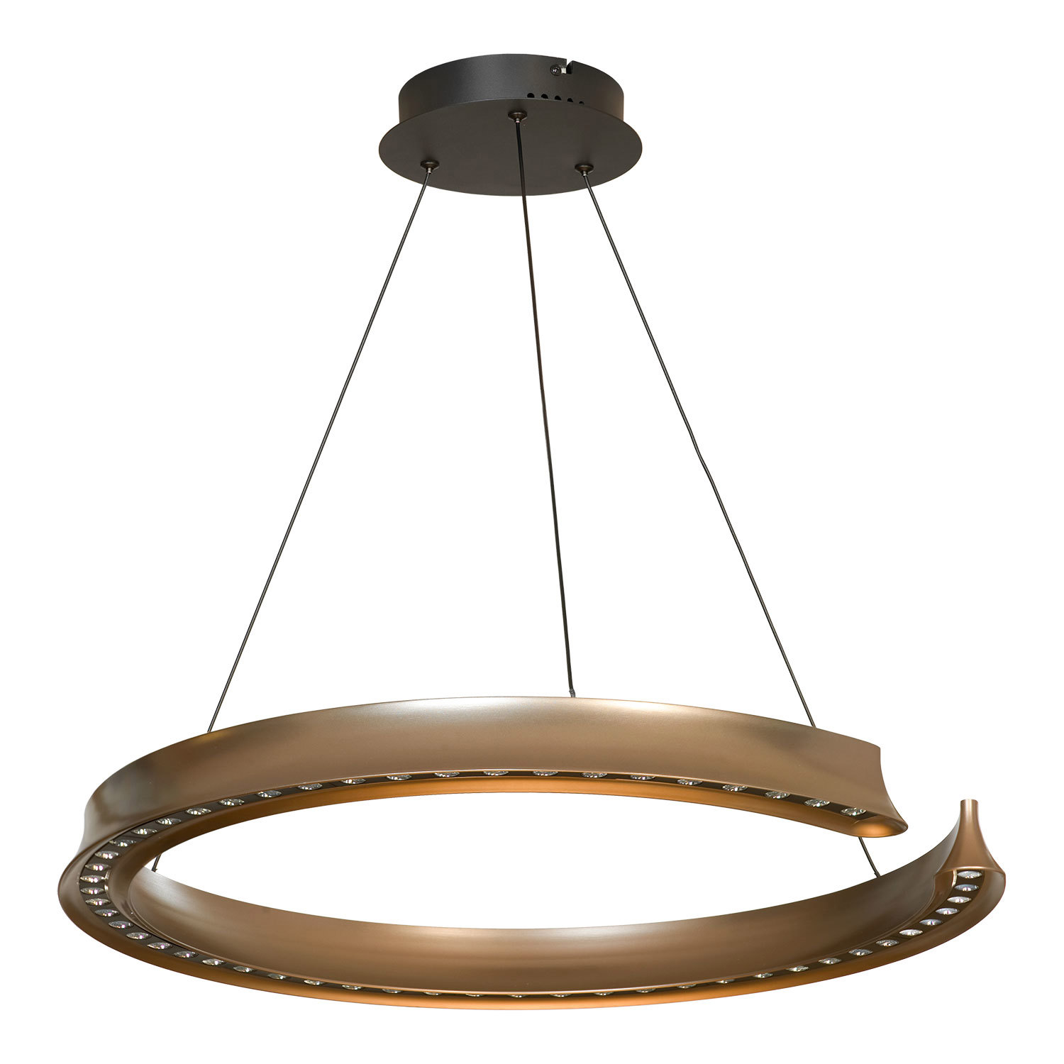 Изображение товара Люстра подвесная светодиодная Люссоле Lassen SY7527 неоклассика 16 м² серый