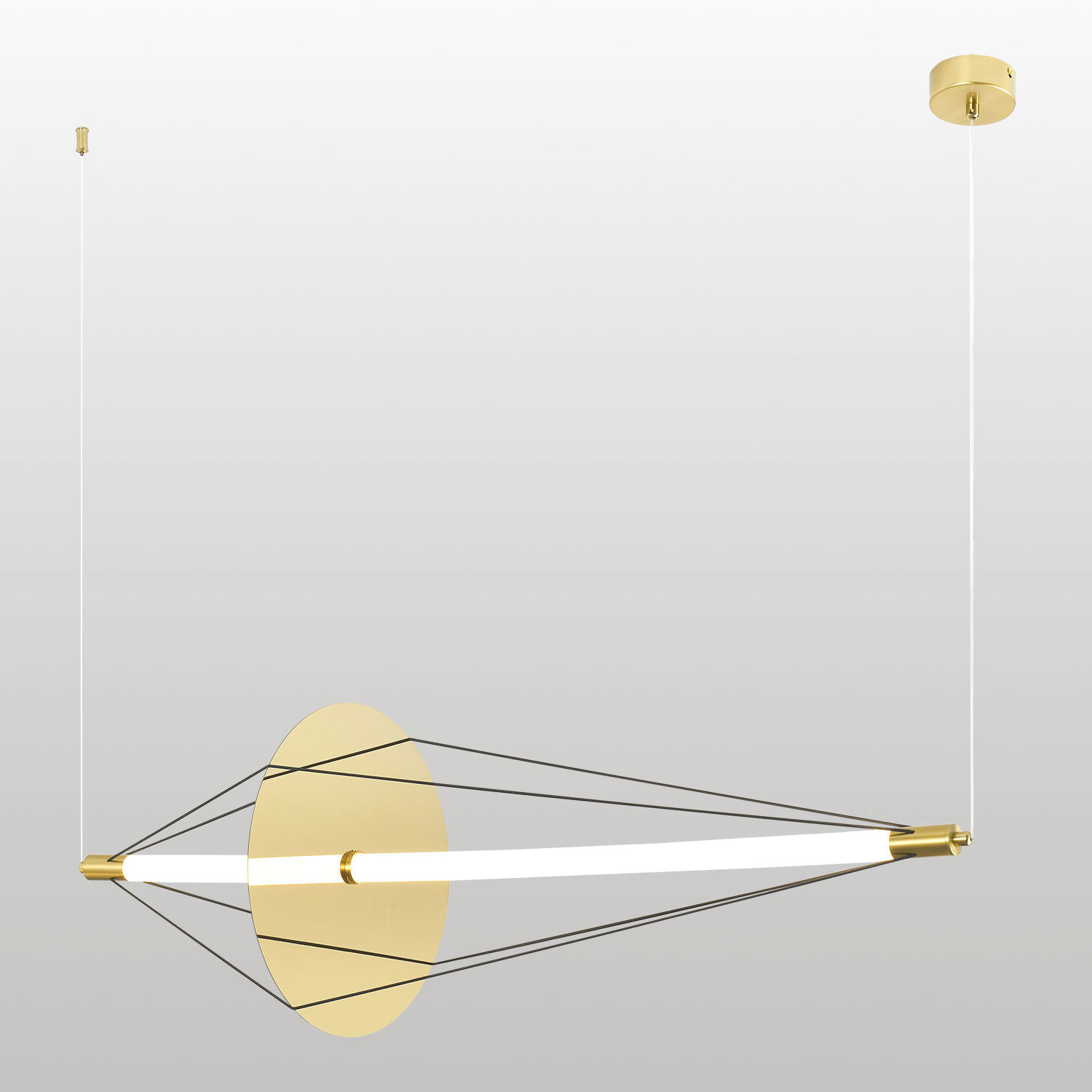 Изображение товара Люстра подвесная светодиодная Люссоле Nolan Sy2447 10 м² нейтральный белый свет