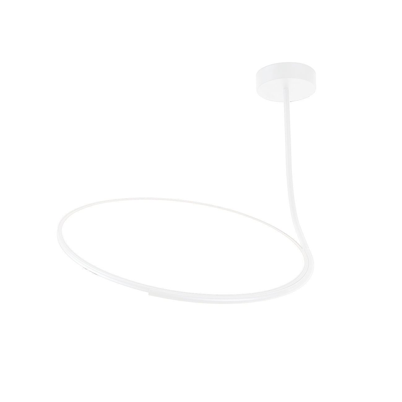 Изображение товара Светильник подвесной светодиодный Italline It013-6025 white 3000k 4 м² теплый белый (желтый) свет цвет белый