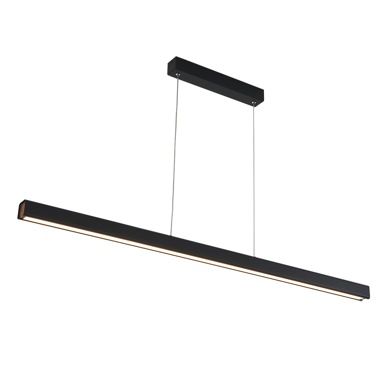 Изображение товара Светильник подвесной светодиодный Italline It013-6021 black 3000k 5 м² теплый белый (желтый) свет цвет черный