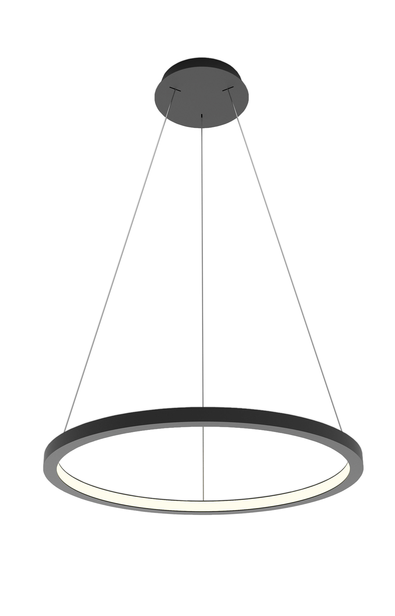 Изображение товара Светильник подвесной светодиодный Italline It013-6027 black 3000k 5 м² теплый белый (желтый) свет цвет черный