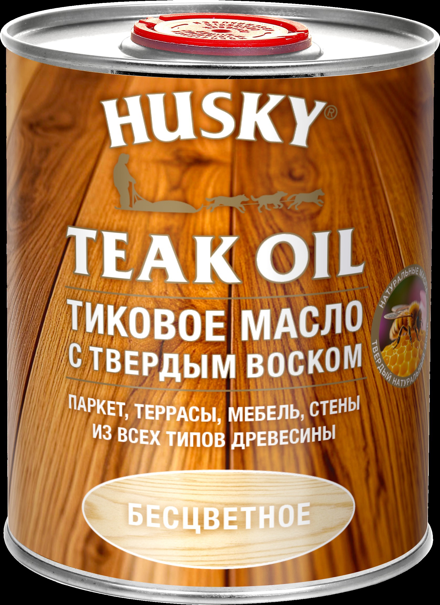 Изображение товара Защитное масло Husky деревозащитное тиковое с твердым воском бесцветное 0.9 л Изображение товара Защитное масло Husky деревозащитное тиковое с твердым воском бесцветное 0.9 л