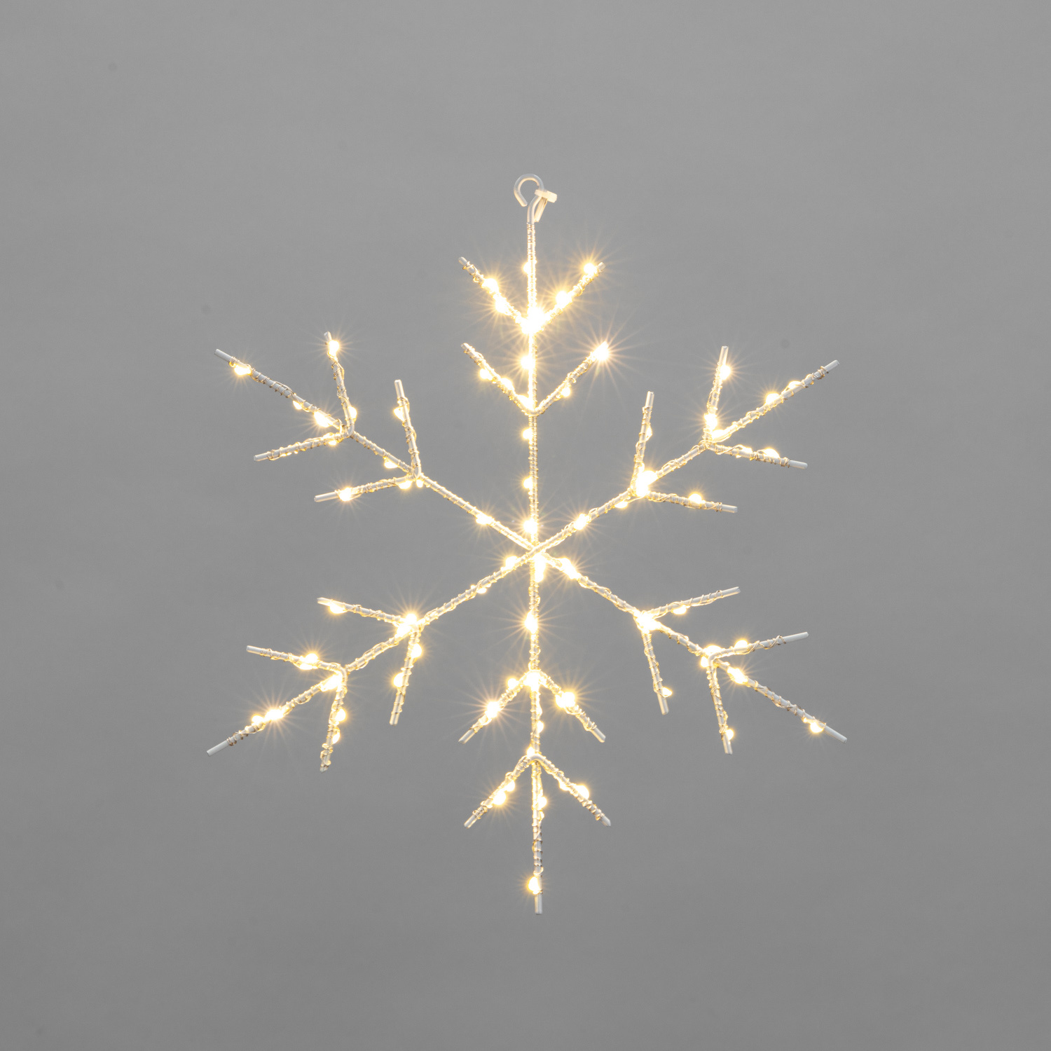 Изображение товара Светящаяся электрическая фигура Neon-Night Снежинка 501-056 30 см желтый/золотой