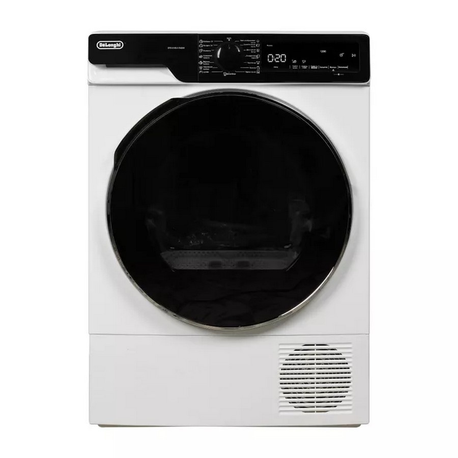 Изображение товара Сушильная машина DeLonghi DTD 8105 H FABIO 59.60x84.50x56.30см 8 кг цвет белый Изображение товара Сушильная машина DeLonghi DTD 8105 H FABIO 59.60x84.50x56.30см 8 кг цвет белый