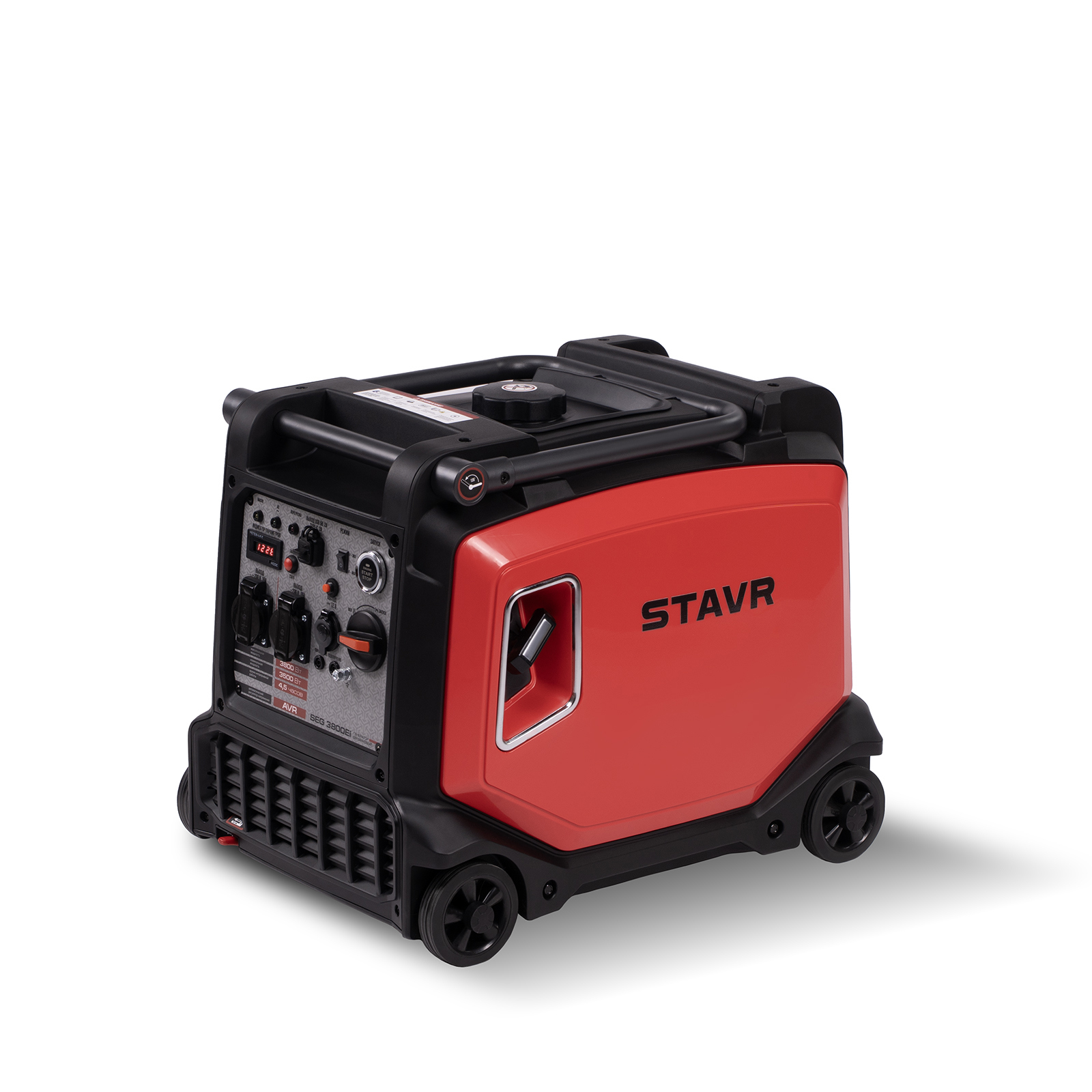 Изображение товара Генератор бензиновый инверторный STAVR SEG 3800Ei 3.8 кВт надежный и тихий