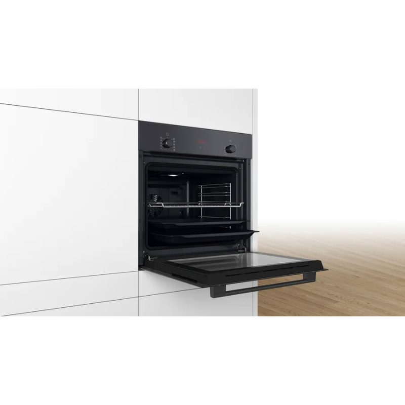 Изображение товара Встраиваемый духовой шкаф Bosch HI3B30 Serie 2 59.4х59.5х54.8 см цвет черный