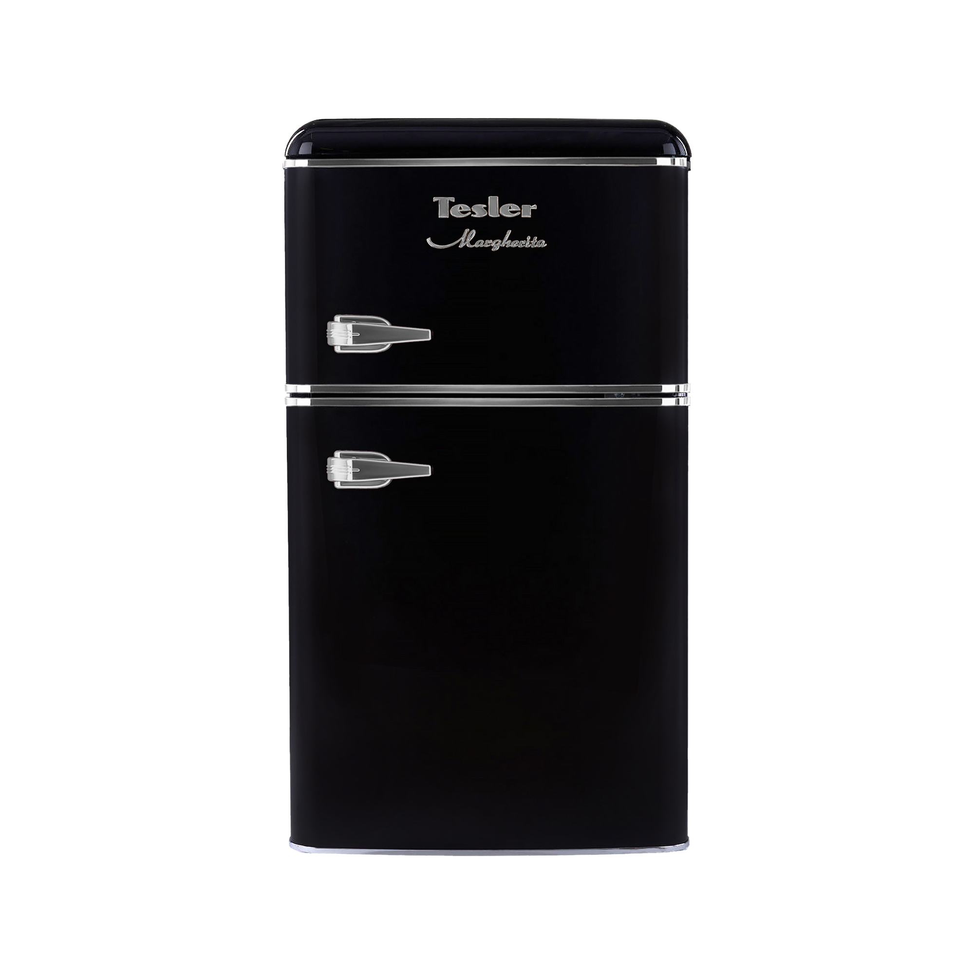 Изображение товара Отдельностоящий холодильник Tesler RT-97 BLACK, двухкамерный 91л, черный