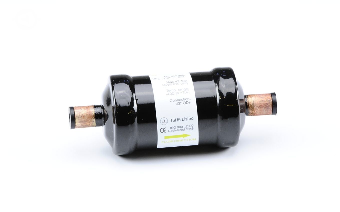 Изображение товара Фильтр-осушитель Becool BCL 084S 1/2\" под пайку для систем кондиционирования Изображение товара Фильтр-осушитель Becool BCL 084S 1/2\" под пайку для систем кондиционирования