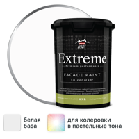 Изображение товара Краска фасадная Parade Extreme матовая цвет белый база А 0.9 л