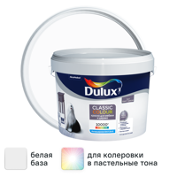 Изображение товара Масляная краска Dulux для мебели и дерева 2.5л матовая белая Изображение товара Масляная краска Dulux для мебели и дерева 2.5л матовая белая
