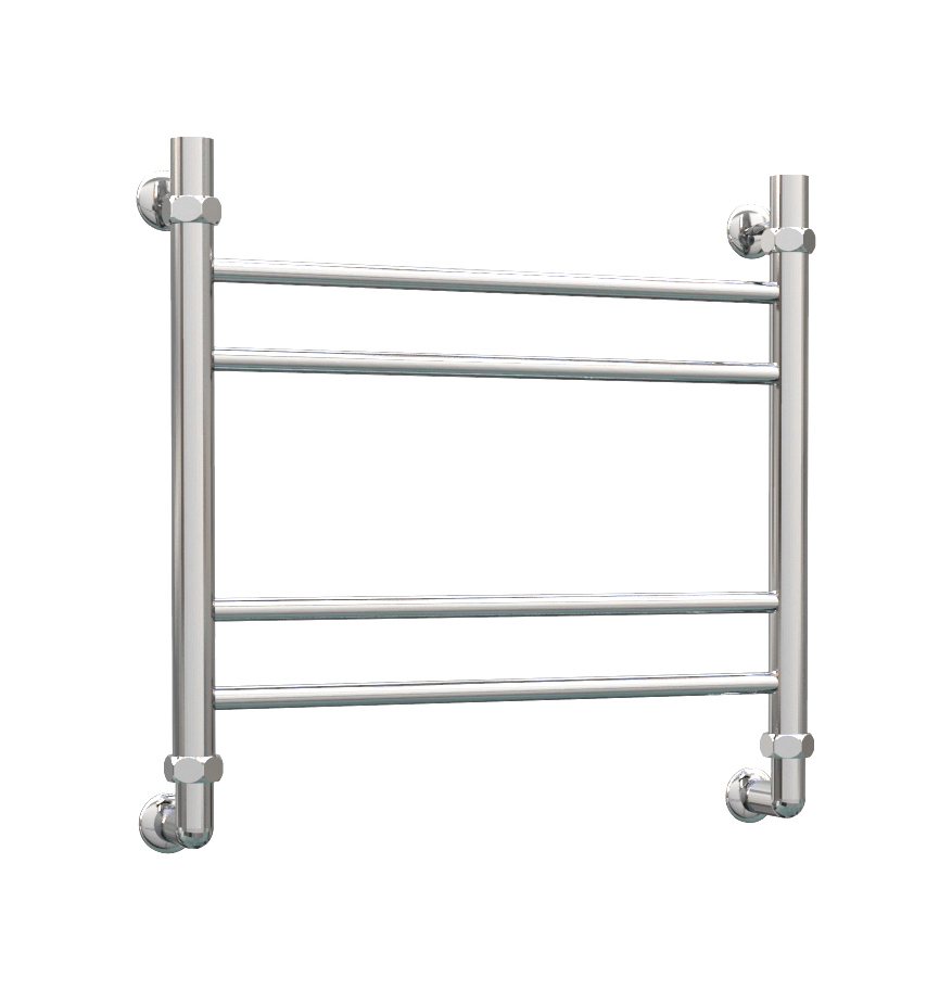 Изображение товара Водяной полотенцесушитель Роснерж L107010 500x430 мм хром с универсальным подключением