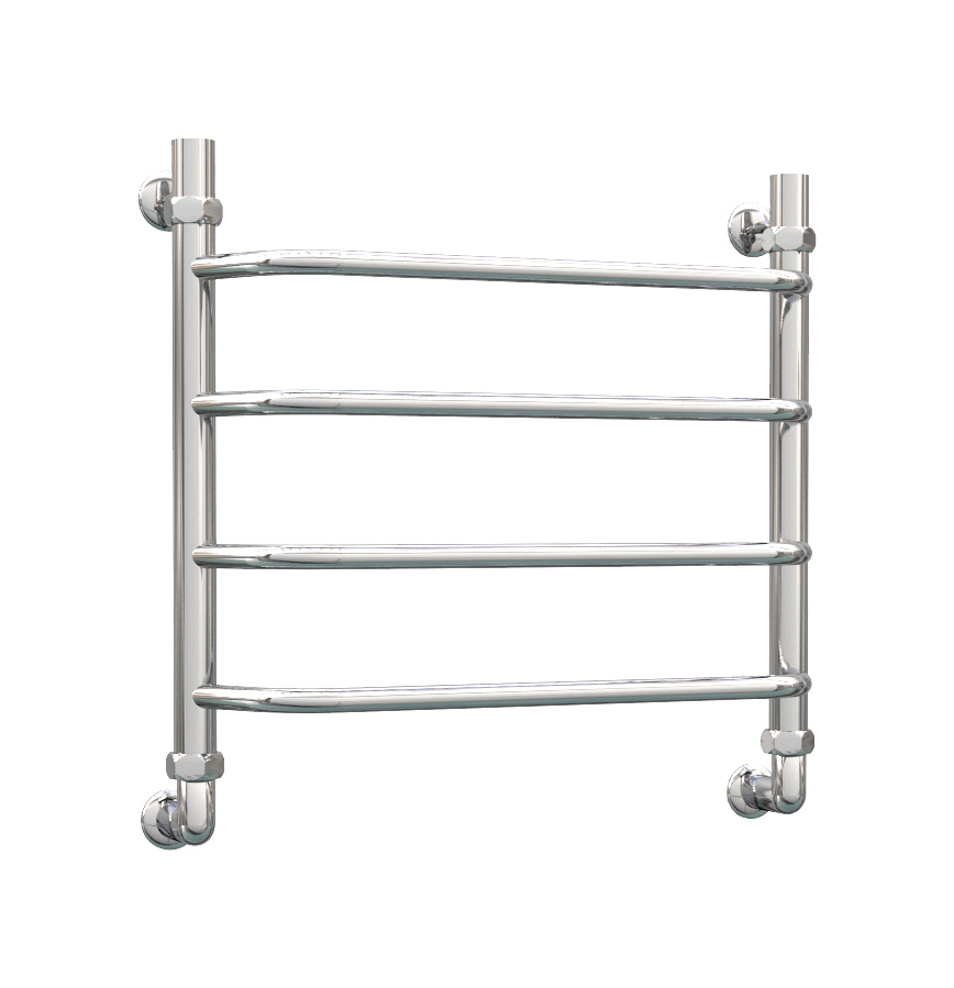 Изображение товара Водяной полотенцесушитель Роснерж Трапеция L108000 500x430 мм хром нержавеющая сталь