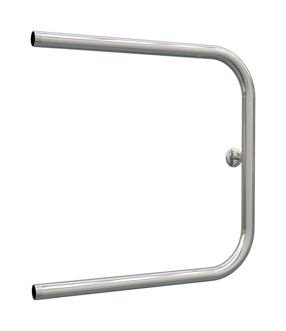 Изображение товара Водяной полотенцесушитель П-образный Роснерж P101000 500x500 мм хром