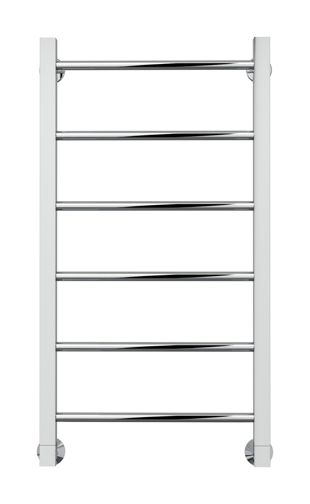 Изображение товара Водяной полотенцесушитель Роснерж Лесенка 80x40 см хром с краном Маевского