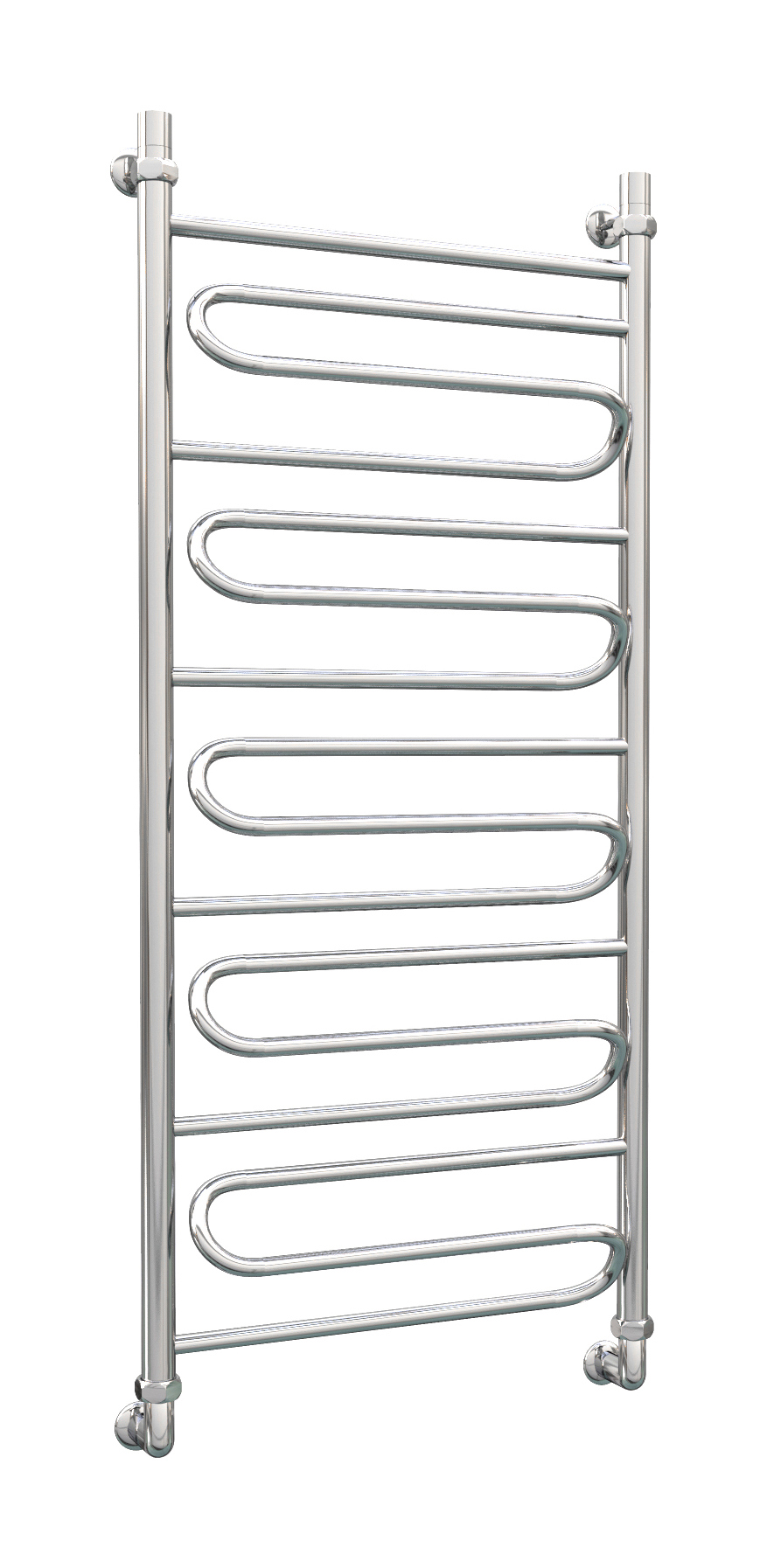 Изображение товара Полотенцесушитель водяной лесенка Роснерж L105000 1200x630 мм универсальная подводка нержавеющая сталь цвет хром