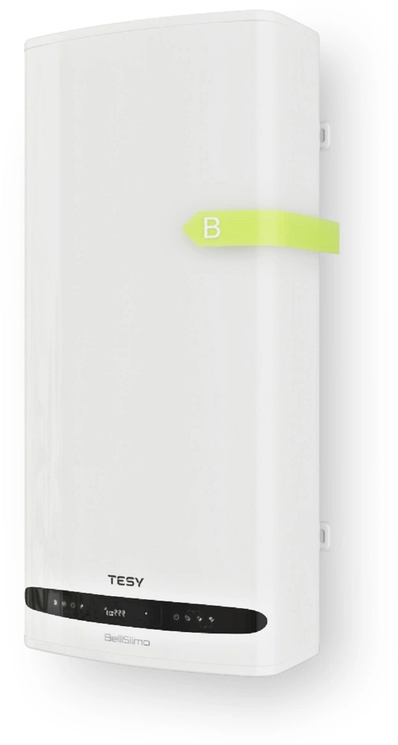 Изображение товара Накопительный водонагреватель электрический 65 л Tesy BelliSlimo Gcr 802722 e31 ecw 2.2 кВт нержавеющая сталь сухой ТЭН