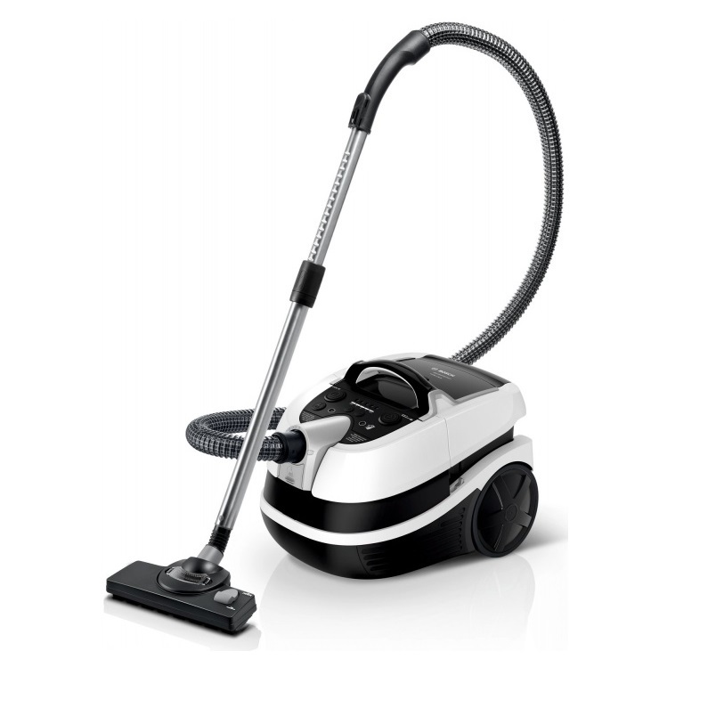 Изображение товара Пылесос с контейнером Bosch BWD421PRO 1400Вт 1.5л цвет белый Изображение товара Пылесос с контейнером Bosch BWD421PRO 1400Вт 1.5л цвет белый