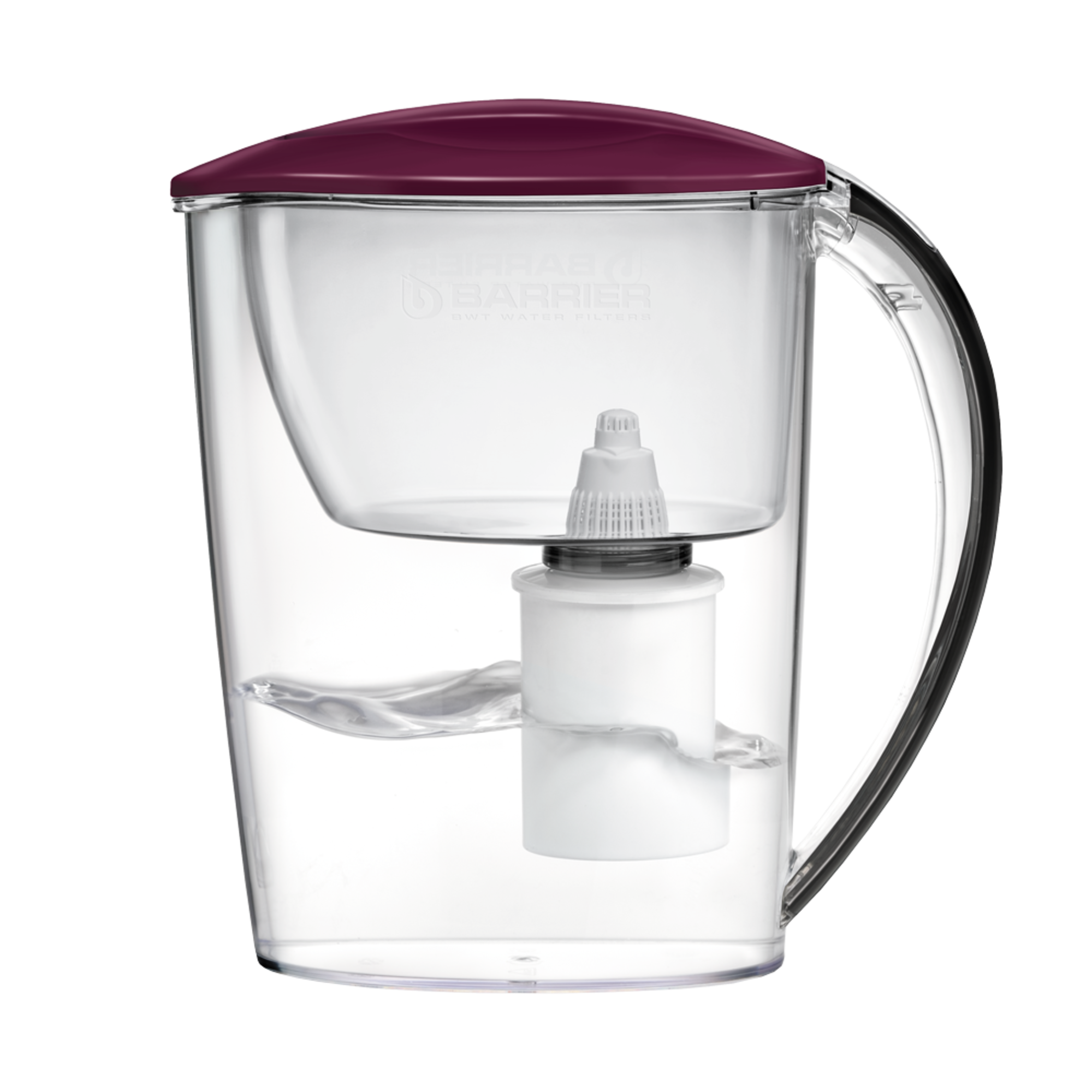 Изображение товара Фильтр-кувшин для воды Барьер Топ 2.5 л 1 картридж цвет бордовый
