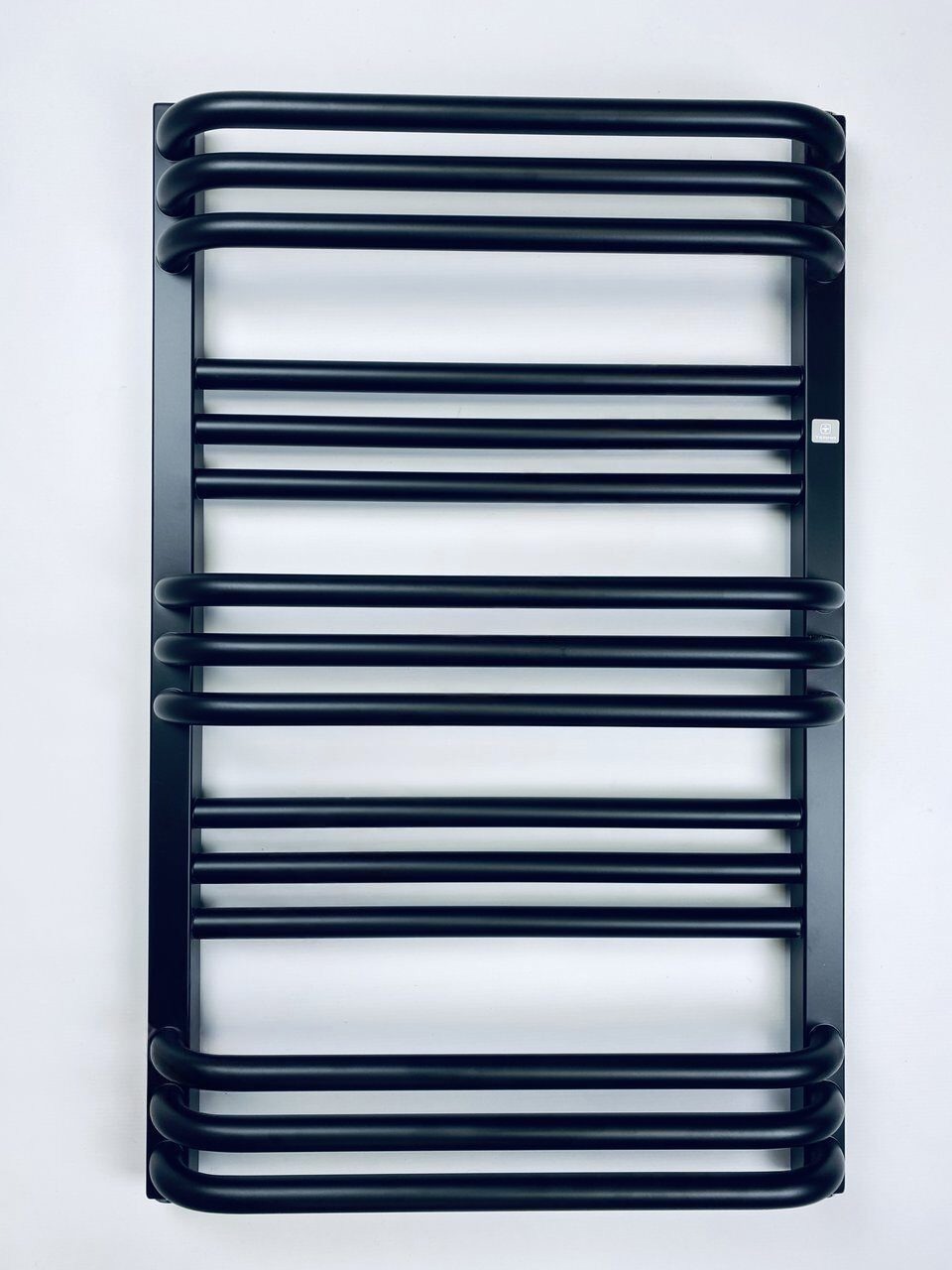 Изображение товара Полотенцесушитель электрический Terma Pola Matt 500x780 мм 392 Вт с терморегулятором Лесенка цвет черный матовый