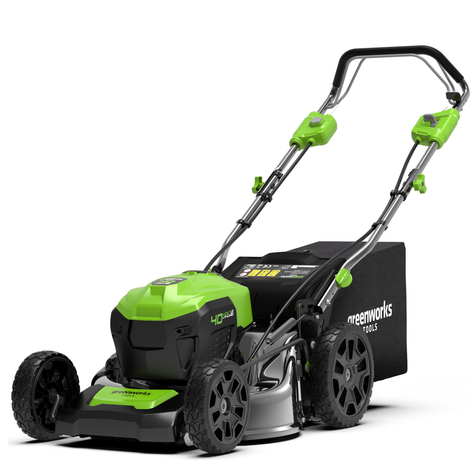 Изображение товара Газонокосилка аккумуляторная Greenworks Gd40lm46sp 40 В 46 см 1x8 Ач АКБ и ЗУ в комплекте Изображение товара Газонокосилка аккумуляторная Greenworks Gd40lm46sp 40 В 46 см 1x8 Ач АКБ и ЗУ в комплекте