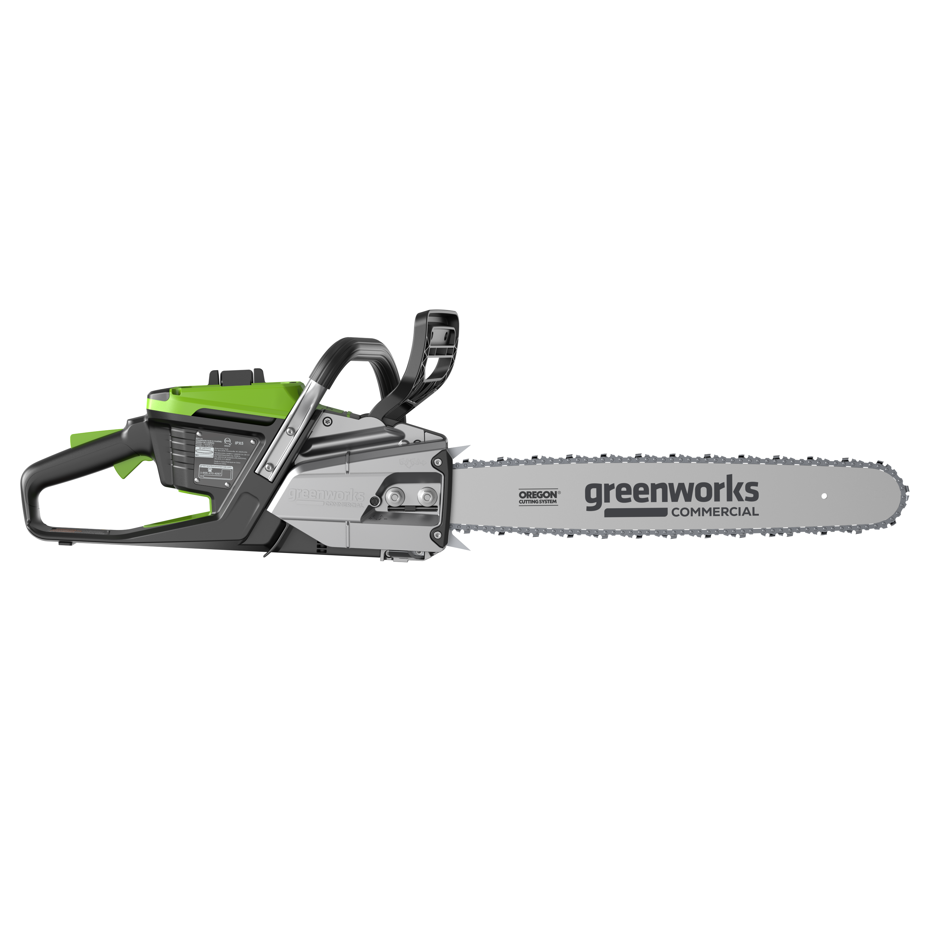 Изображение товара Цепная пила аккумуляторная Greenworks Ocs600 82 В шина 45.7 см АКБ и ЗУ не в комплекте Изображение товара Цепная пила аккумуляторная Greenworks Ocs600 82 В шина 45.7 см АКБ и ЗУ не в комплекте