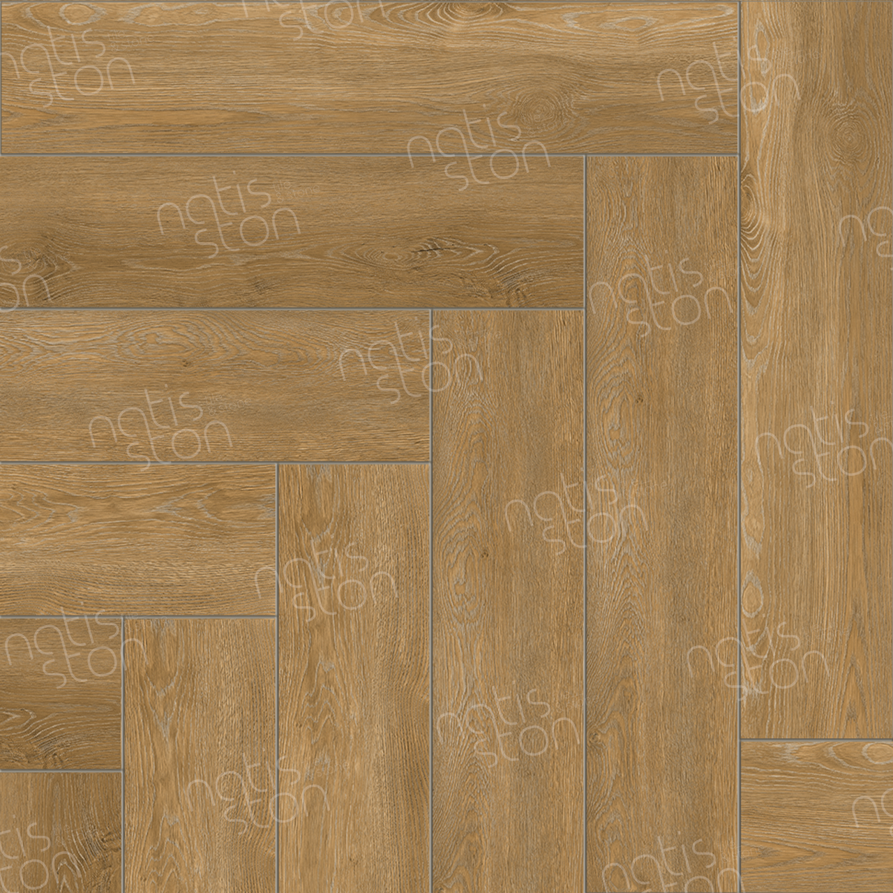 Изображение товара SPC плитка Natisston RUBIS ёлка Prekestolen 34 класс толщина 3.50 мм 2.25 м², цена за упаковку