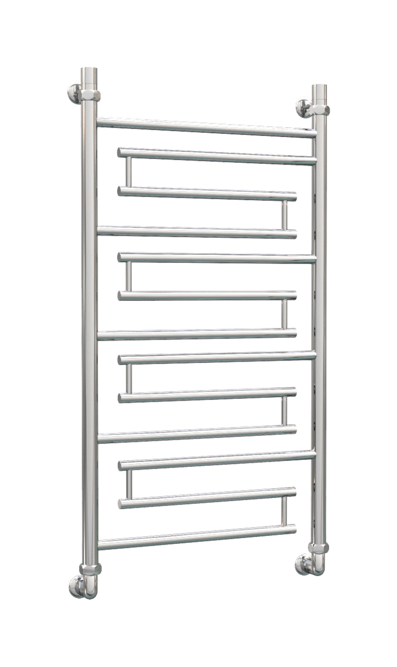 Изображение товара Полотенцесушитель водяной лесенка Роснерж L109000 1000x430 мм универсальная подводка нержавеющая сталь цвет хром