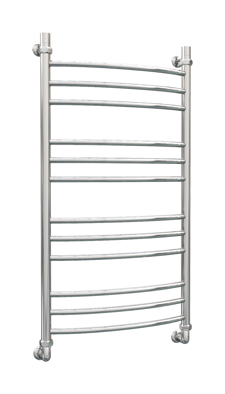 Изображение товара Полотенцесушитель водяной лесенка Роснерж L104010 1000x630 мм универсальная подводка нержавеющая сталь цвет хром