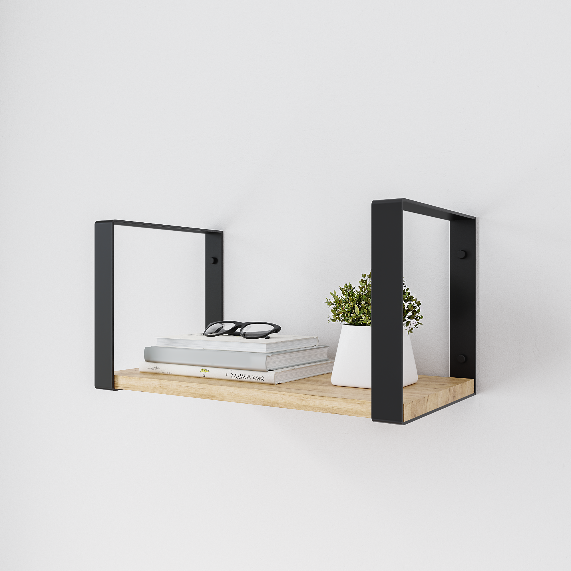 Изображение товара Кронштейн утилитарный Торонто 1-400 40x20 см нагрузка до 10 кг черный