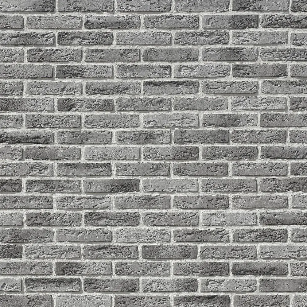 Камень искусственный Monte Alba Эллин Брик серо-белый 1.1 м²