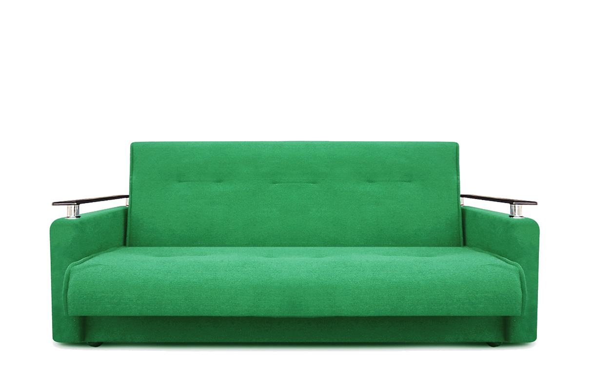 Изображение товара Диван раскладной Meblines Милан Люкс 215x96x95 см велюр синяя