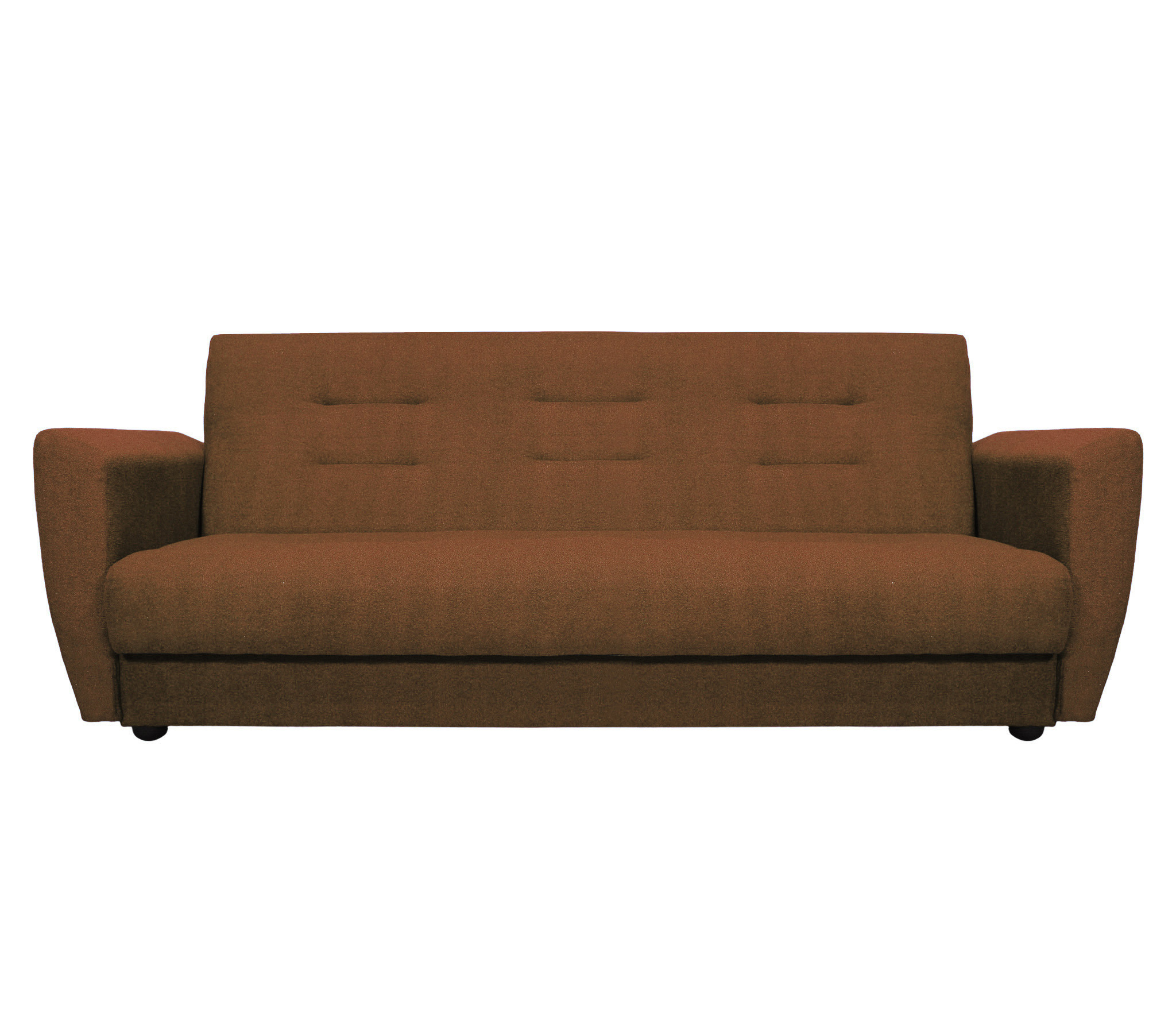 Изображение товара Диван раскладной Meblines Лира 220x90x90 см цвет астра коричневая