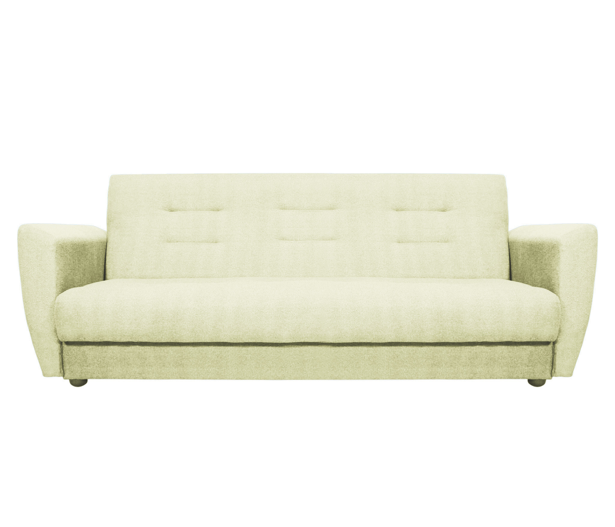 Изображение товара Диван раскладной Meblines Лира 220x100 см текстиль бежевый классический стиль