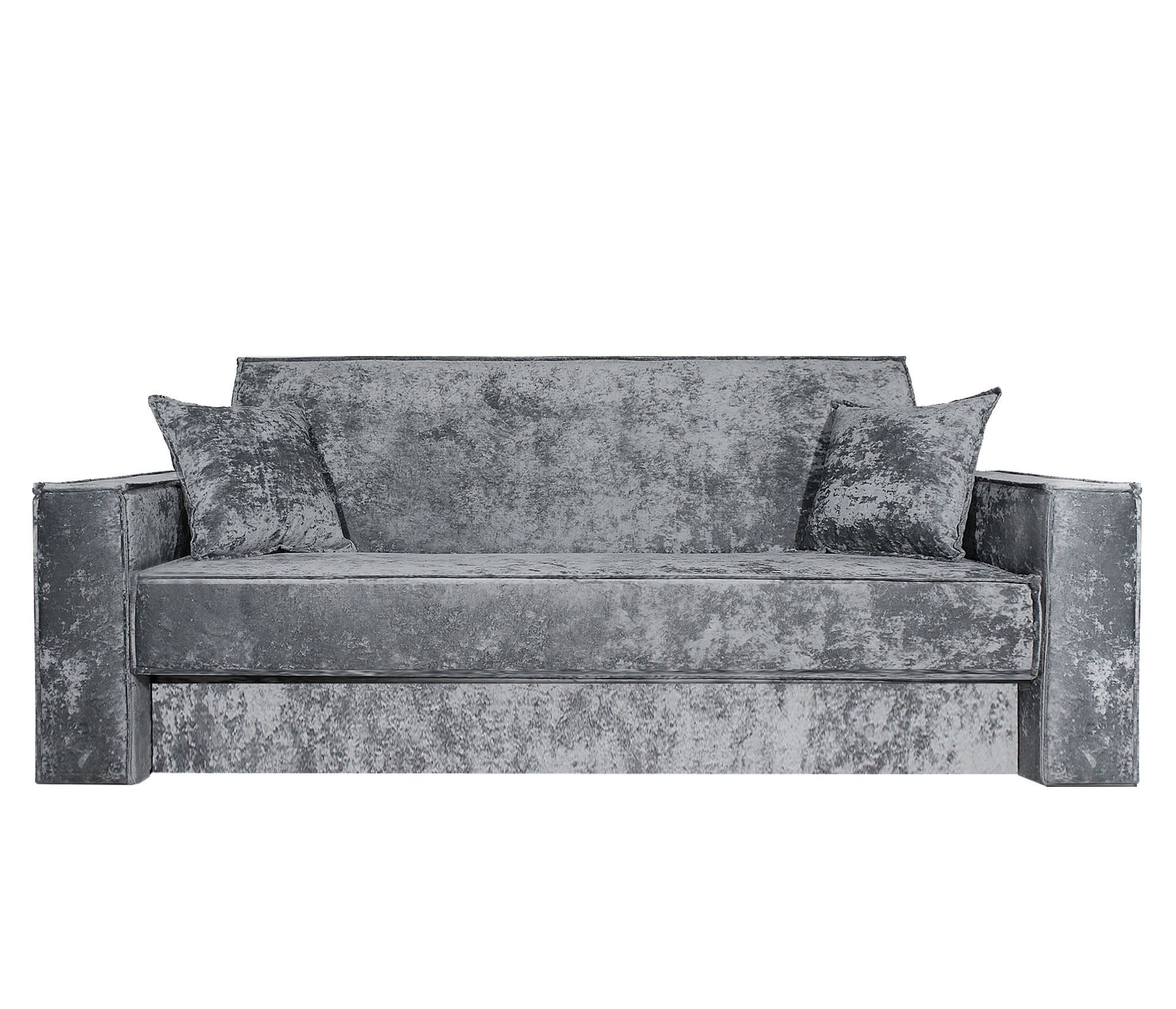 Изображение товара Диван раскладной Meblines Лофт 236x90 см велюр цвет плюш OWN 16