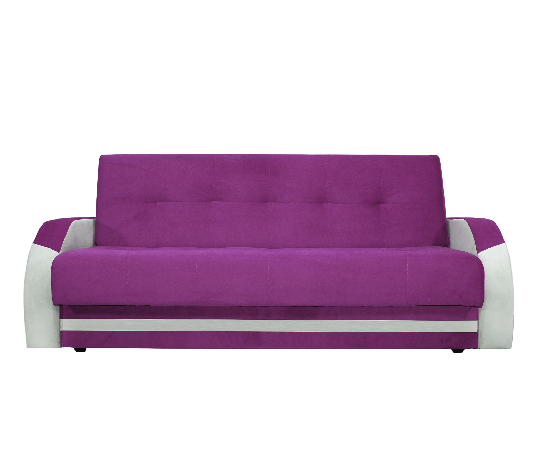 Изображение товара Диван раскладной Meblines Феникс 220x107 см велюр цвет фиолетовый