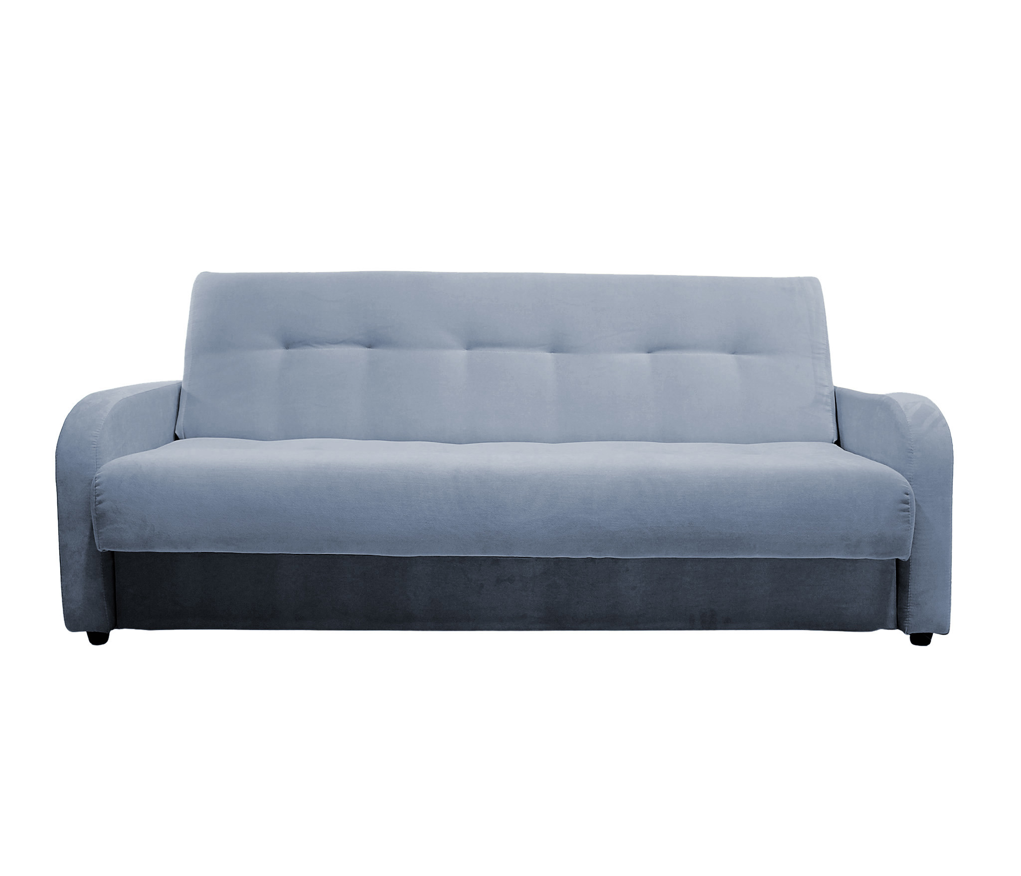 Изображение товара Диван раскладной Meblines Лондон Люкс 215x90 см коричневый велюр