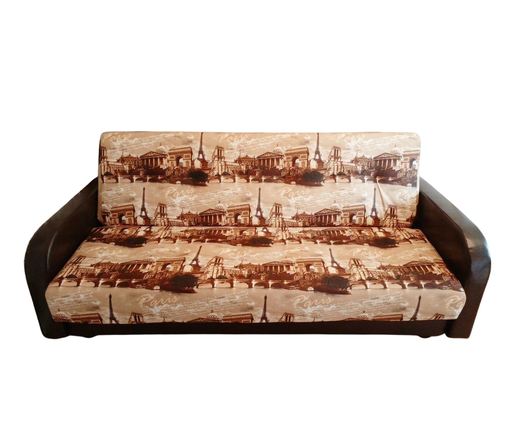 Изображение товара Диван раскладной Meblines Париж 215x90x90 см текстиль цвет разноцветный