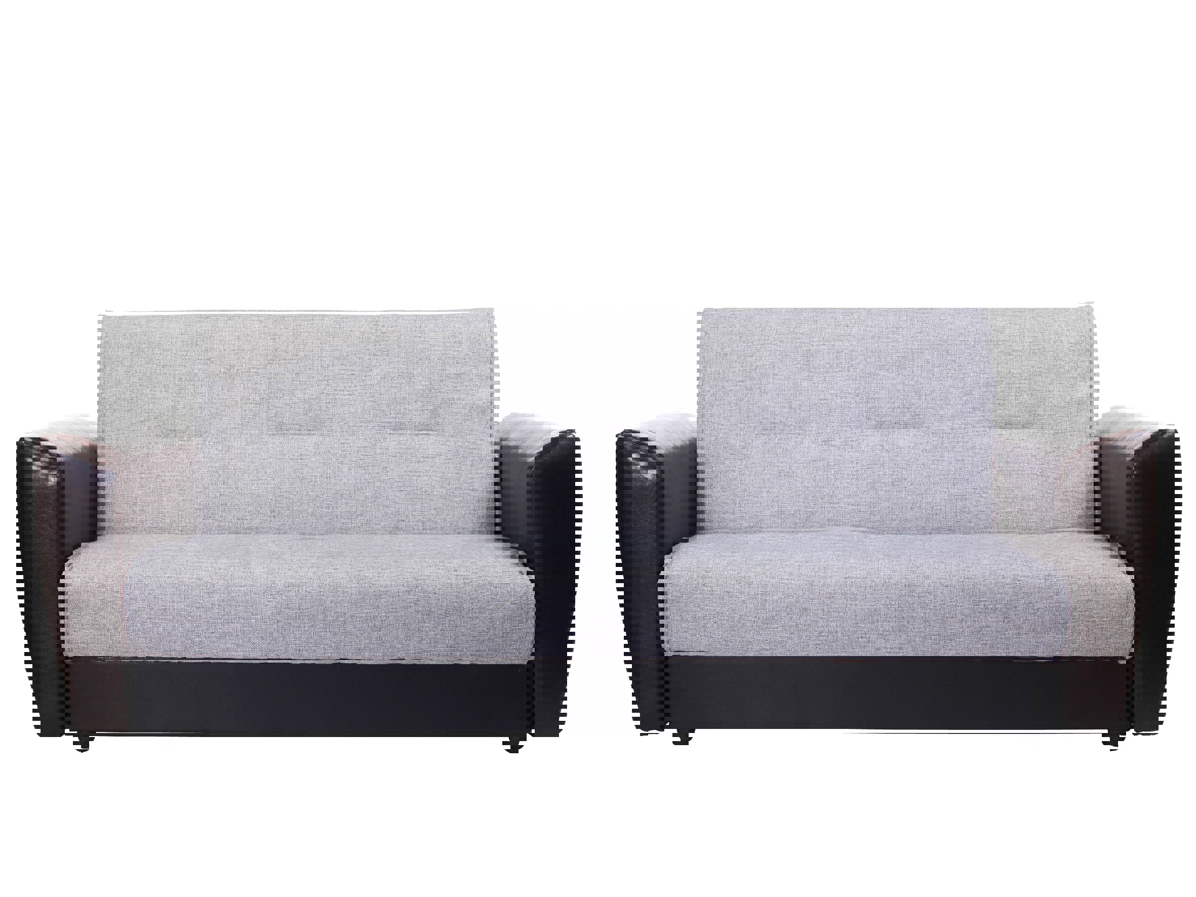 Изображение товара Диван раскладной Meblines Амстердам 225x95x90 серый рогожка