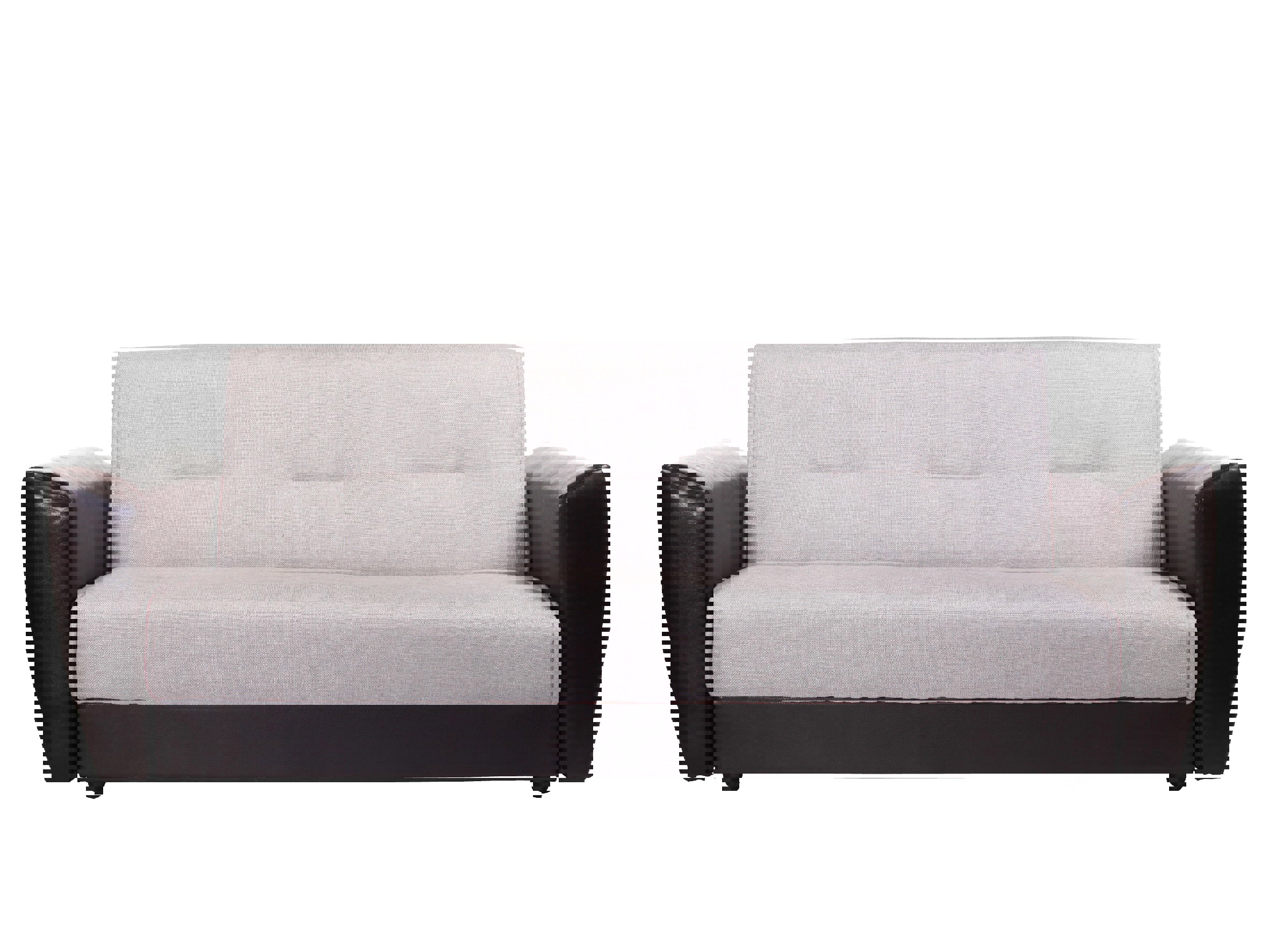 Изображение товара Диван раскладной Meblines Амстердам 225x100x100 см рогожка бежевый