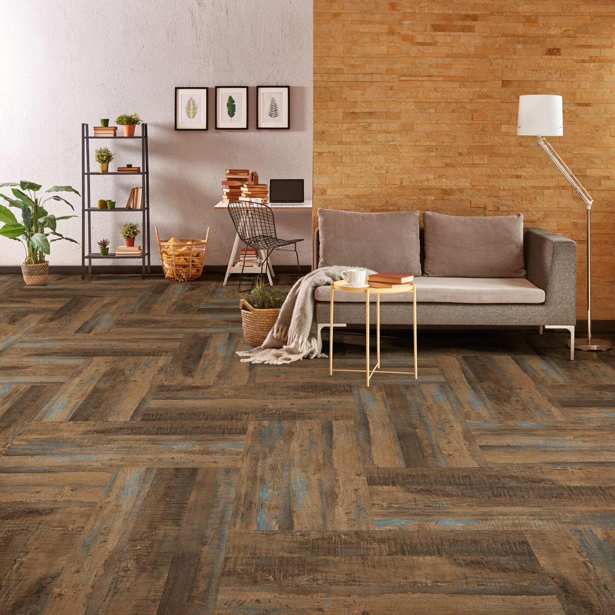 Изображение товара ПВХ плитка Jazz Django 41 класс толщина 2.1 мм 2.5 м²