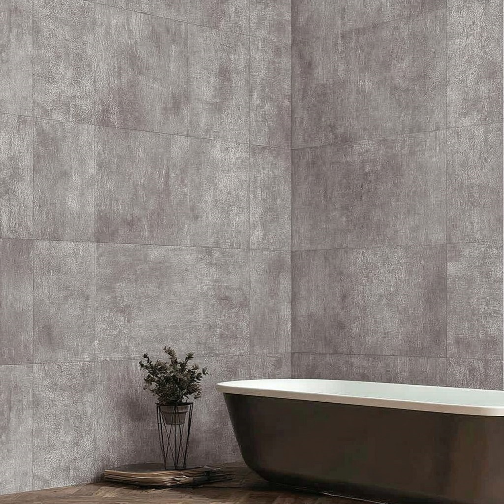 Изображение товара Стеновая панель SPC Кварцвинил Альта-профиль Альта слэб Магия Бетона комета 600x300x2.4мм 0.18м²